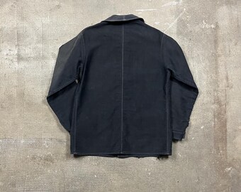 Le Mont Saint Michel Moleskin Chore Jacket Size Mens Medium - Etsy