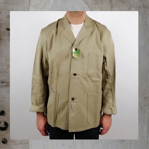 Belgium Worker Utilac Chore Jacket Size Mens Medium Large