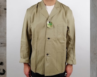Belgium Worker Utilac Chore Jacket Size Mens Medium Large