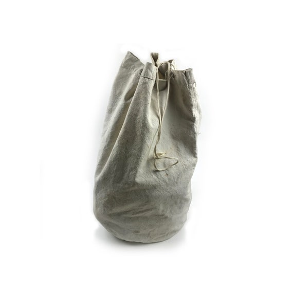Cotton Linen Sailor Duffel Bag