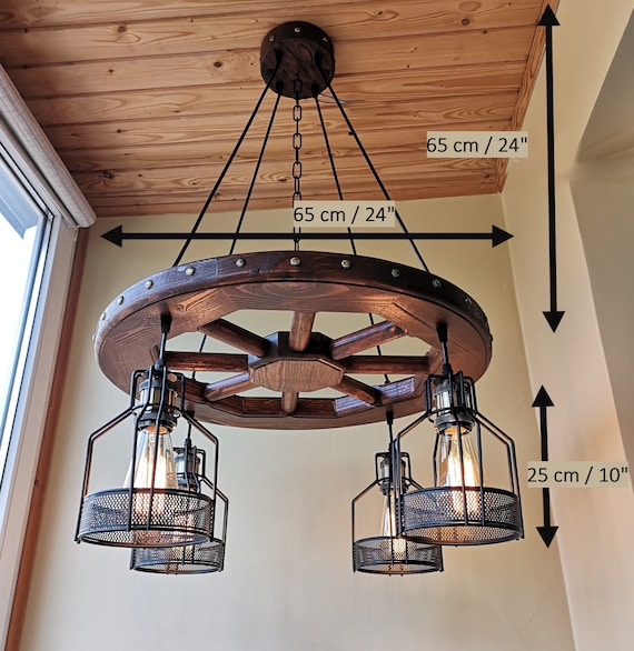 24 light wagon wheel on sale chandelier