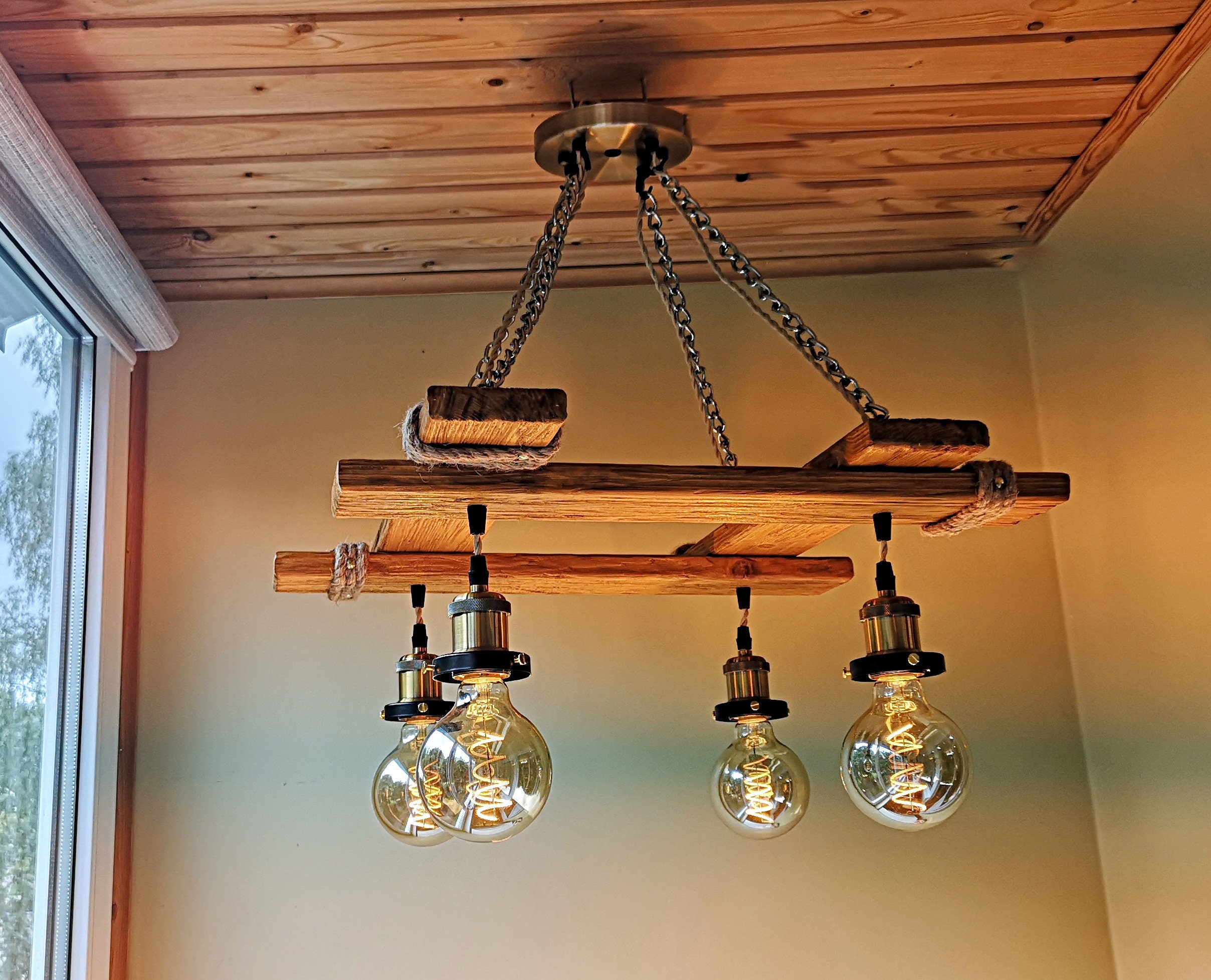 Rustic light fixture