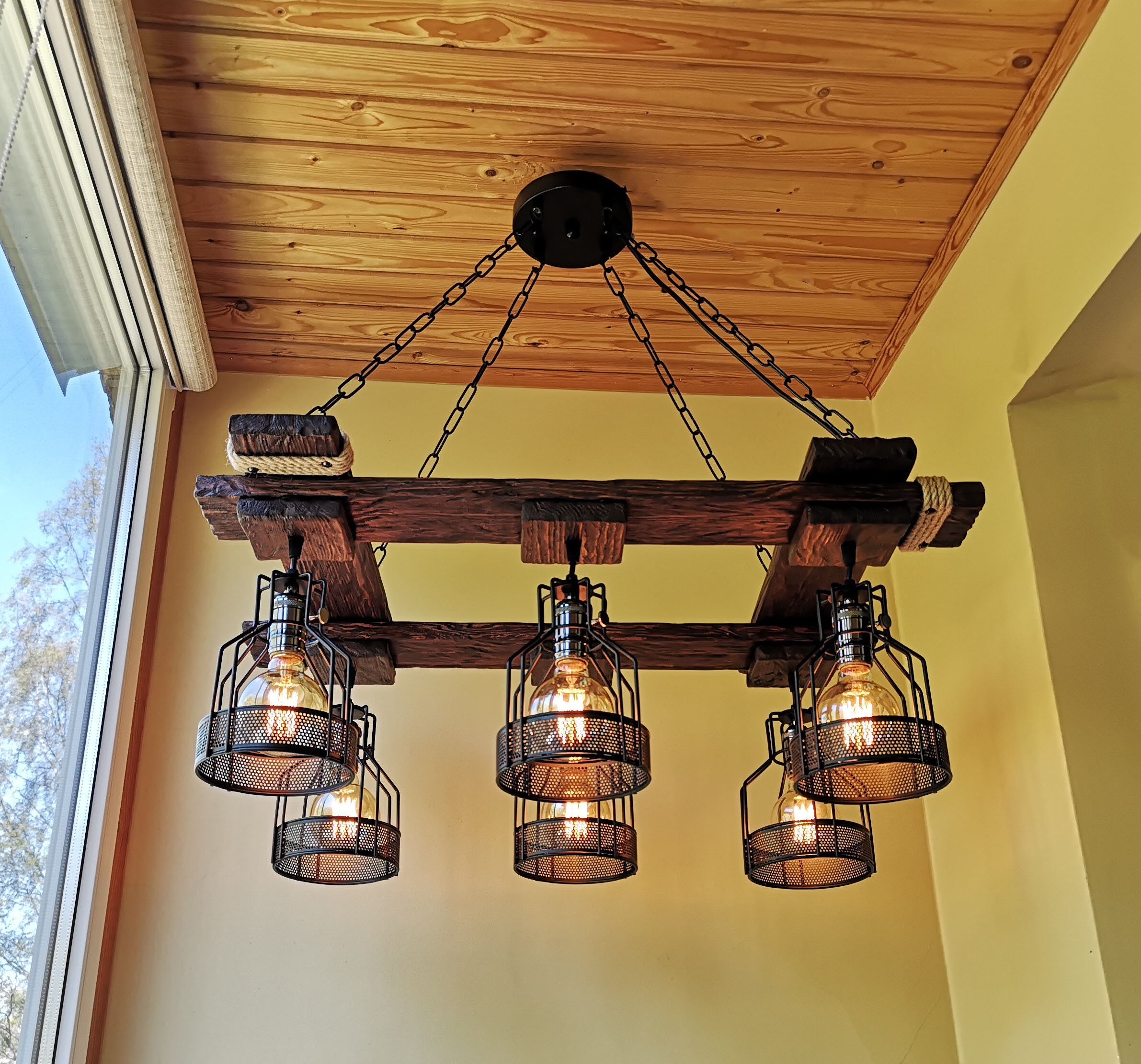 Pendant Light-wood Pendant Light-chandelier-lighting-ceiling 