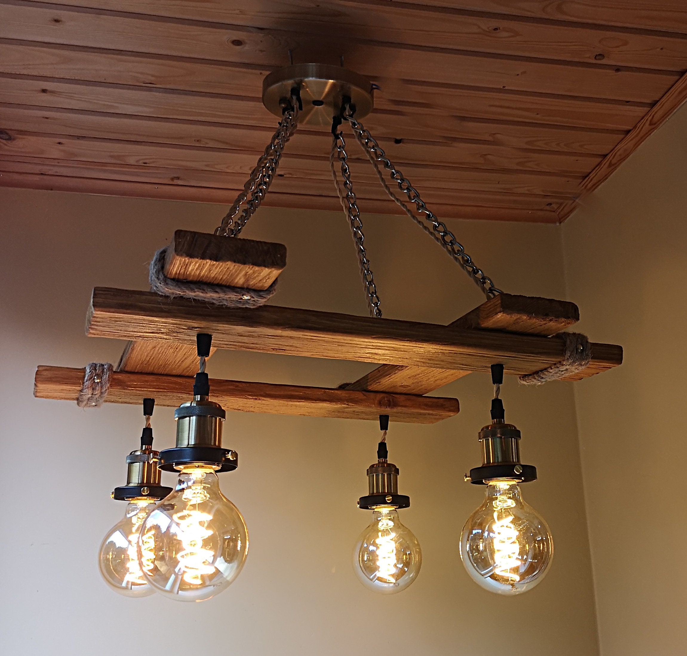 Rustic light fixture