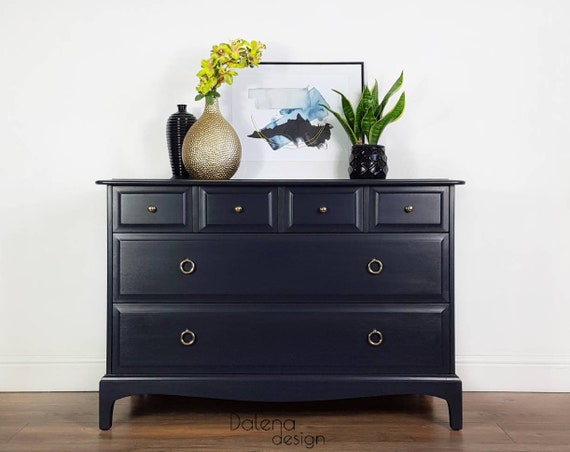 Sold Sold Stag Minstrel Chest Of Drawers Stag Bedroom Etsy
