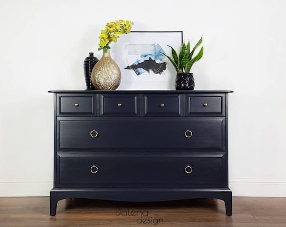 Sold Sold Stag Minstrel Chest Of Drawers Stag Bedroom Etsy