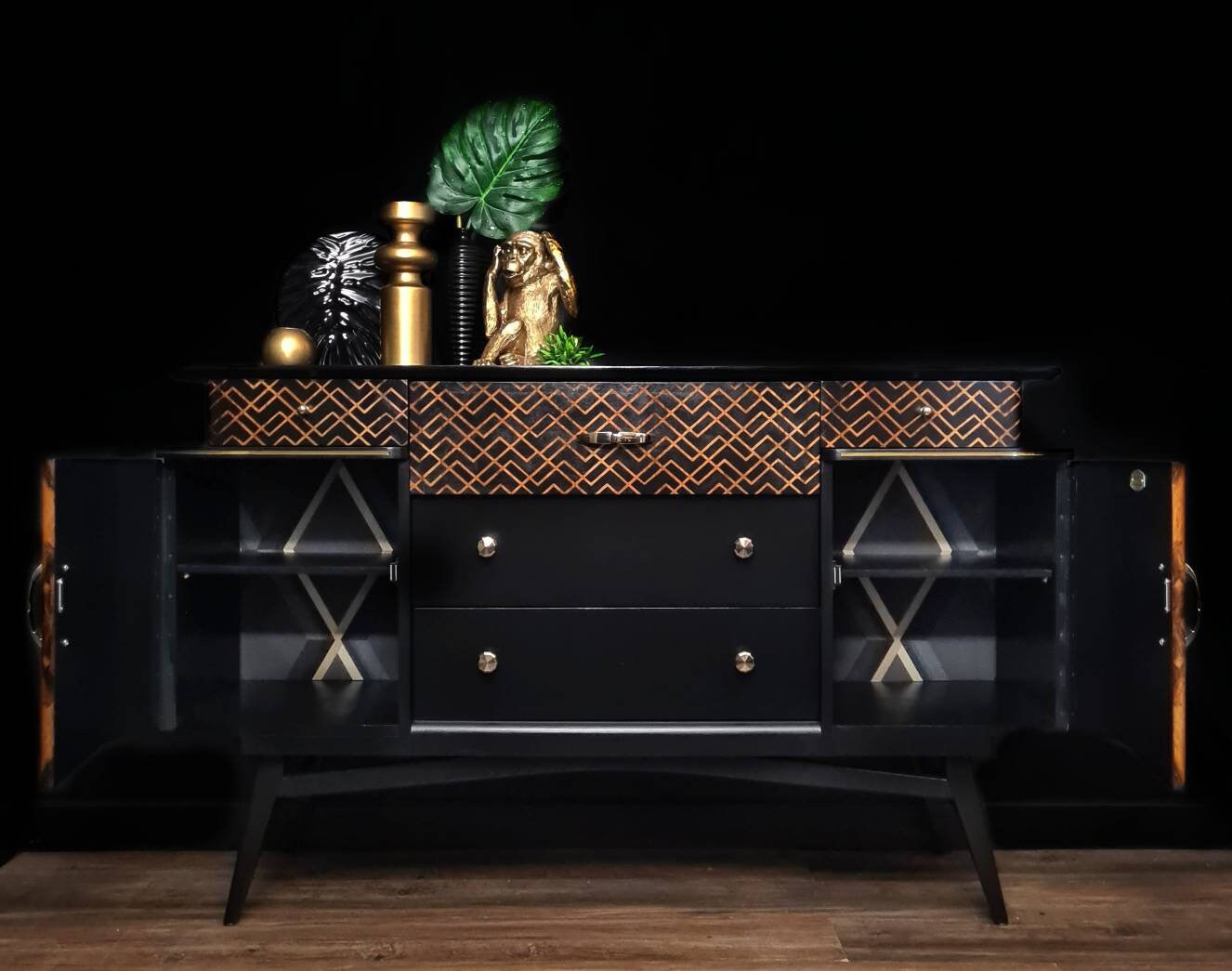 Sold Sold Mid Century 1960's Beautility Sideboard - Etsy