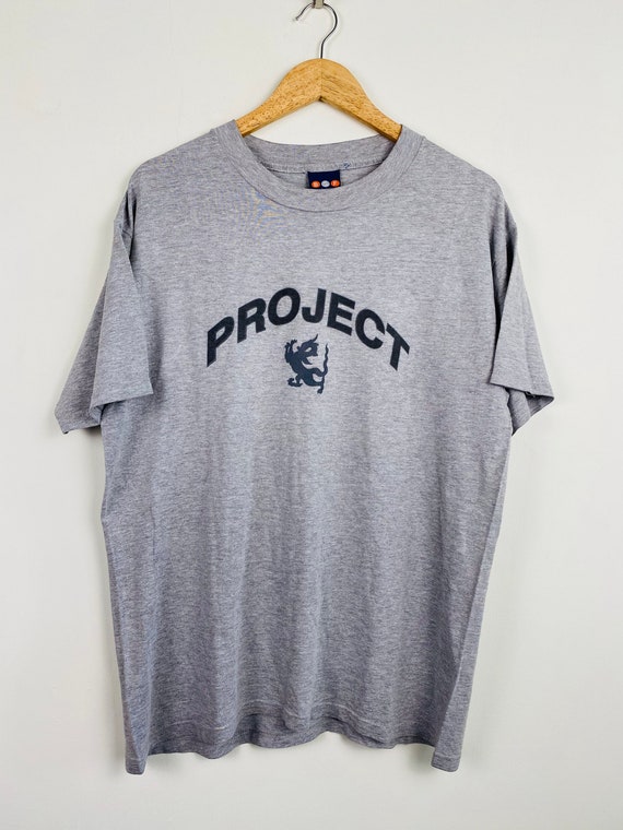 Vintage 90s BSF Project Dragon streetwear t shirt/