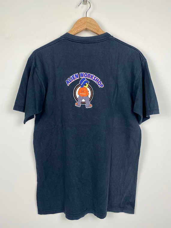 Vintage 90s Alien Workshop streetwear t shirt/ vin