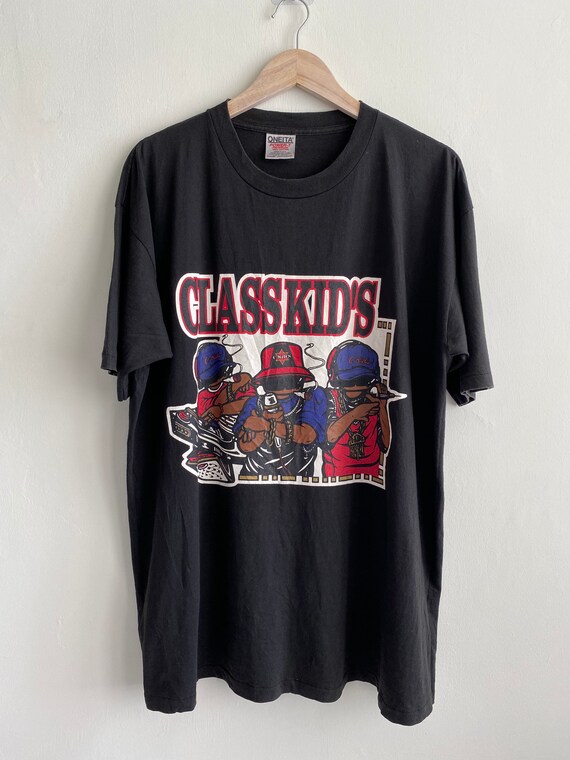 Vintage 90s Class Kids streetwear hip hop t shirt/