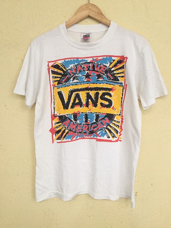 Vintage Vans skateboard t-shirt 