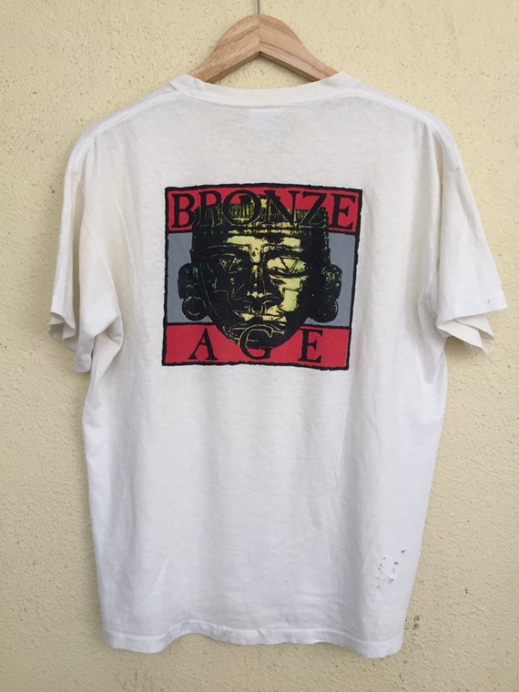 RARE Vintage Bronze Age skateboard t shirt/ vintag