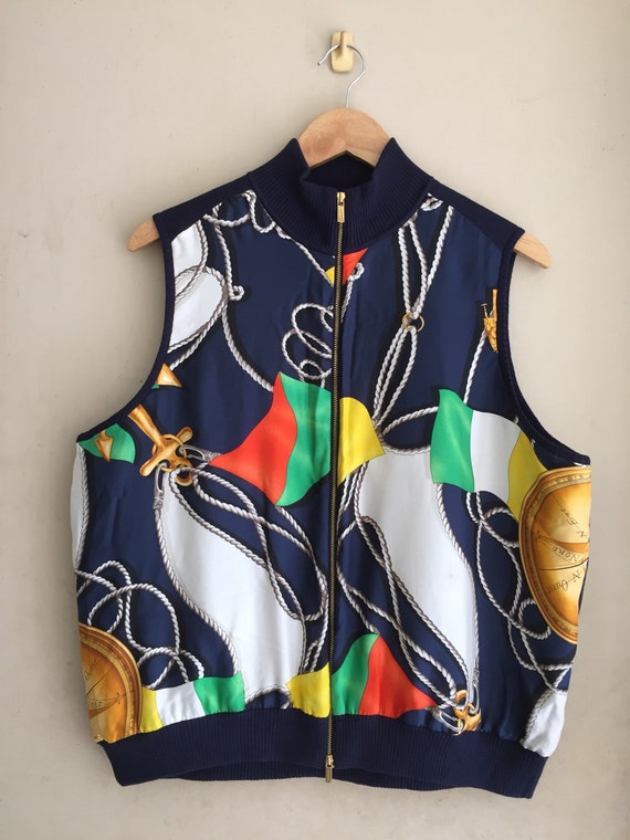 RARE! Vintage Ralph Lauren Vest/ Chain design/ rar