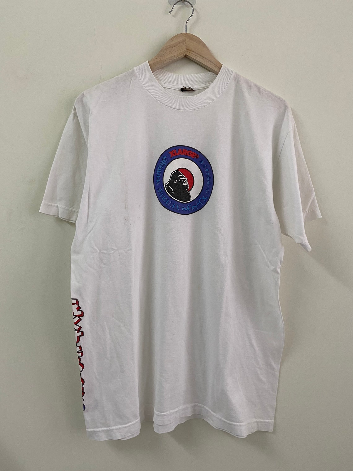 Vintage 90s Xlarge T shirt/ inspired mods logo/ vintage | Etsy