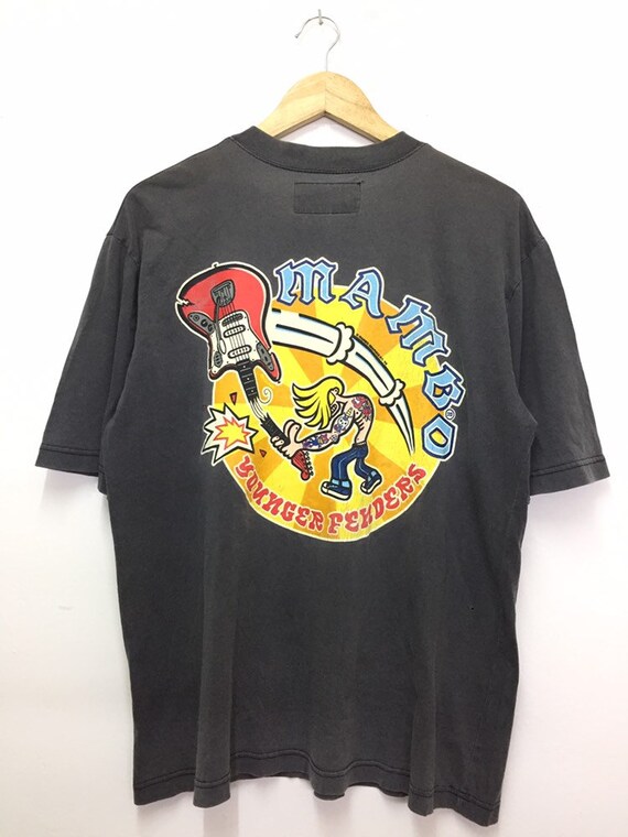 Vintage 90s Mambo t shirt/ younger fenders