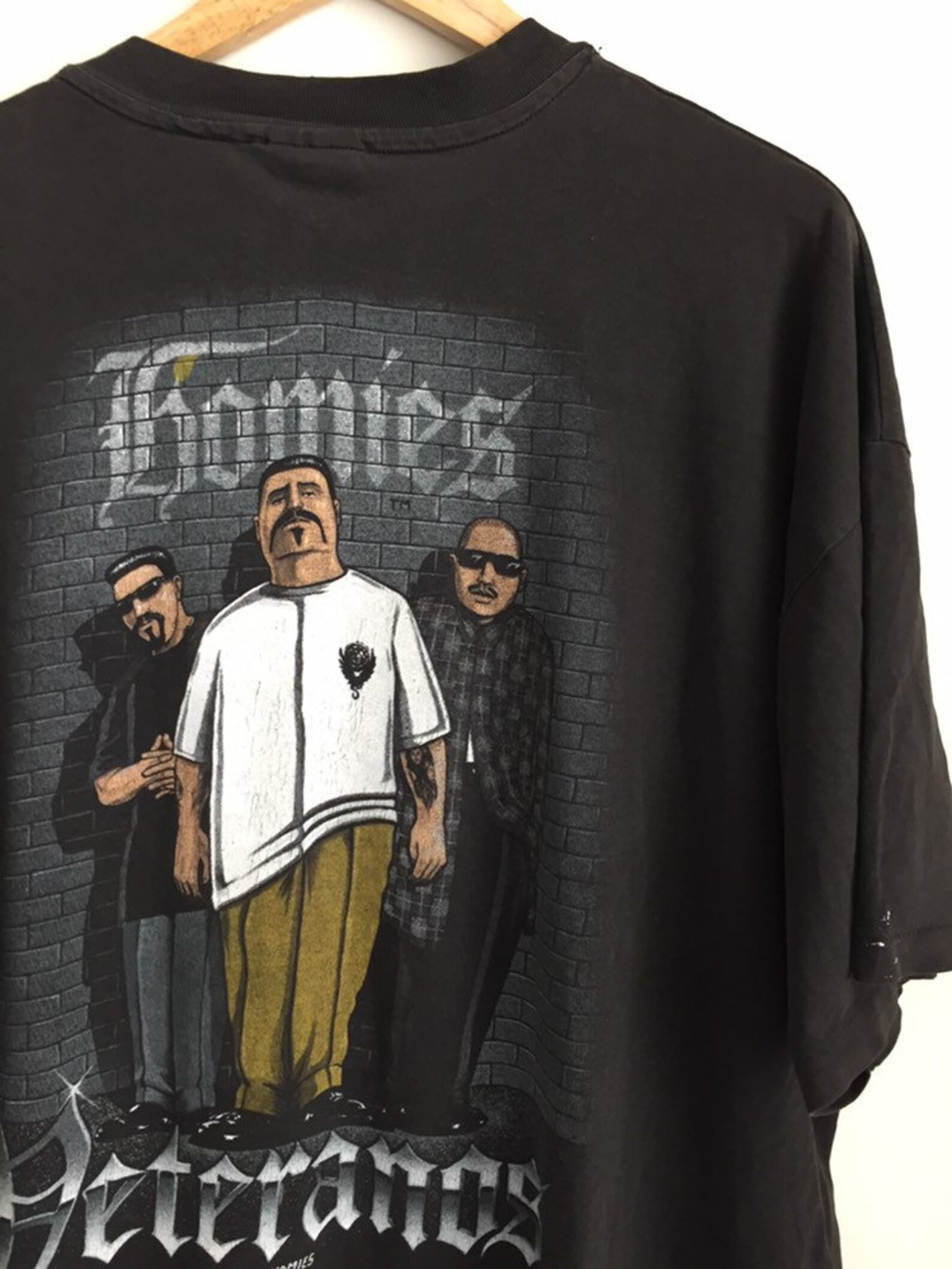 Vintage 1996 Homies streetwear t shirt/ veteranos/ gangsta Etsy