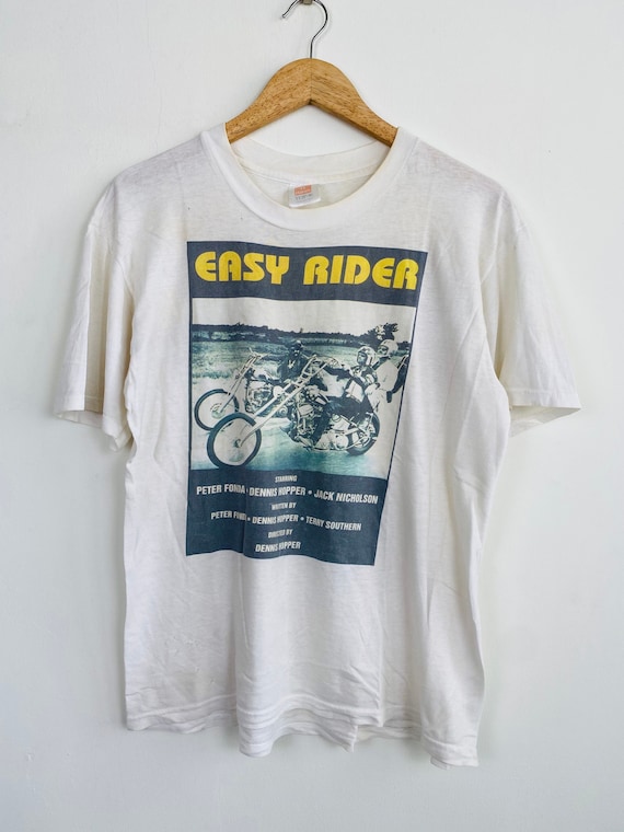 Vintage Easy Rider movie promo t shirt/ vintage mo