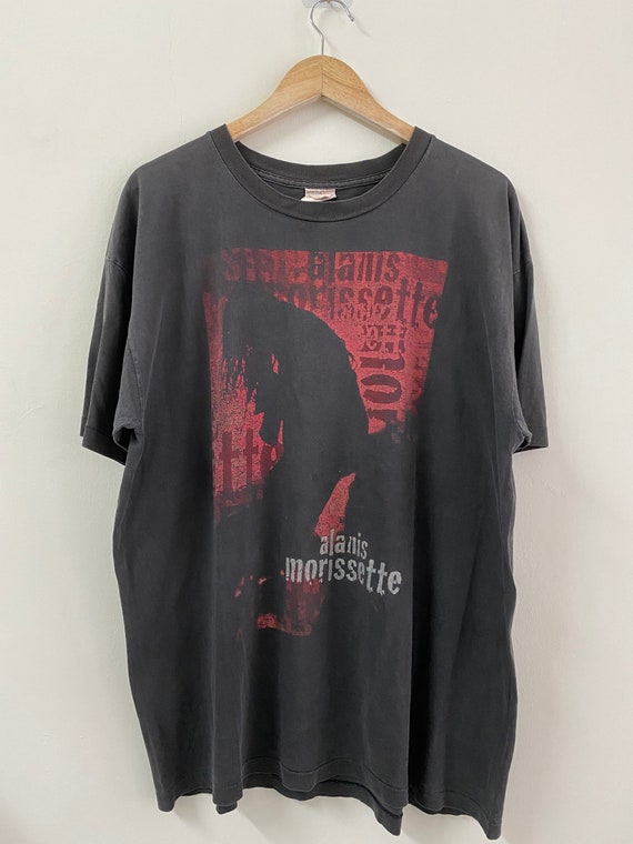 RARE Vintage 90s Alanis Morissette t shirt / Ameri
