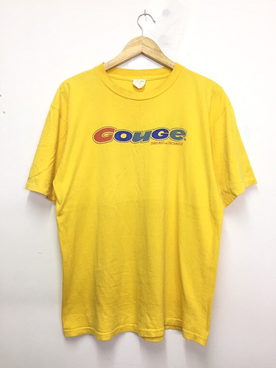 Vintage Gouge skateboard T shirt/ vintage skateboa