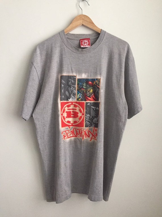 Vintage Raw Element rap hip hop graffiti t shirt