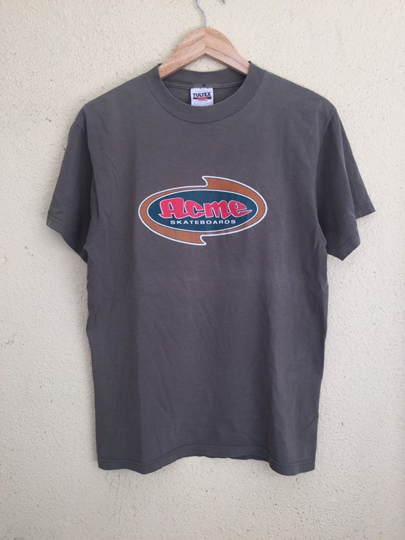Vintage 90s Acme Skateboard t shirt/ vintage skate