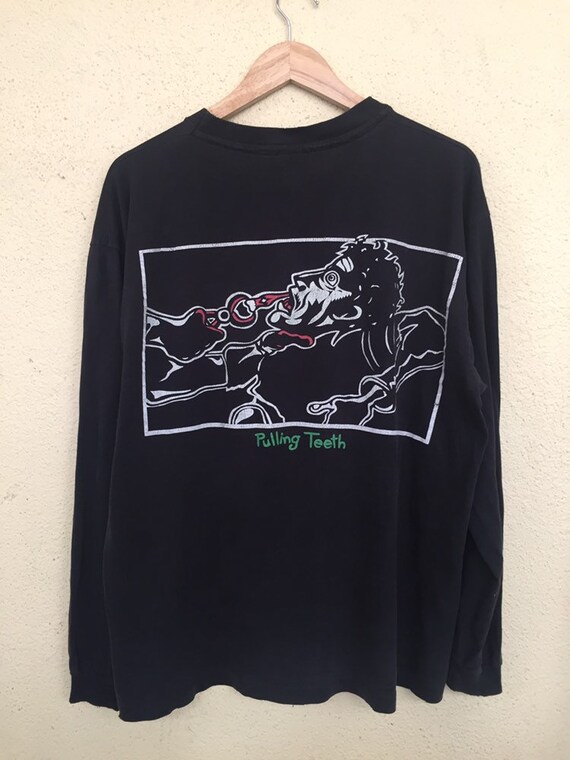 RARE Vintage 90s Greenday band longsleeve T shirt/
