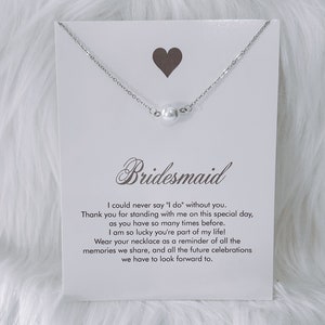 Bridesmaid Necklace image 1