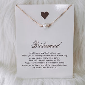 Bridesmaid Necklace image 2