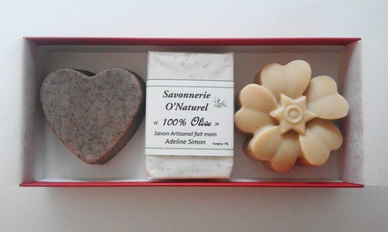 Box consisting of 3 soaps of your choice image 3
