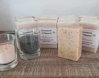 Palmarosa Soap - Poppy Seeds