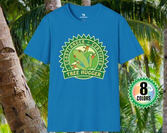 Tree Hugger Tshirt, Frog Tshirt, Tree Hugger Shirt, Frog Tee Womens, Frog Shirt, Frog T Shirt, Frog Tee, Frog Tee Shirt, Tree Frog, Treefrog