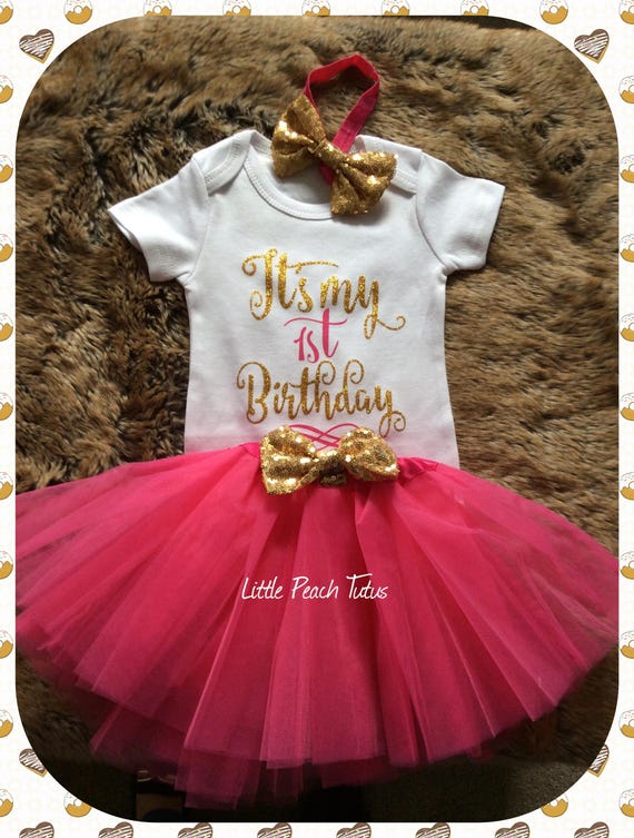 1st birthday tutu dress