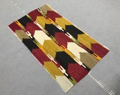 2 5 x4 6 ft vintage kilim rug, Aztec kilim rug, Vintage oushak turkish small rug, fashion floor mat rug , vintage oushak door mat rug,