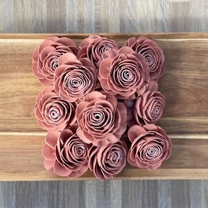 Sola Wood Flowers, Lavender/Mauve, Wood Flowers, Crafting, DIY Crafts, Dyed Wood Flower Roses