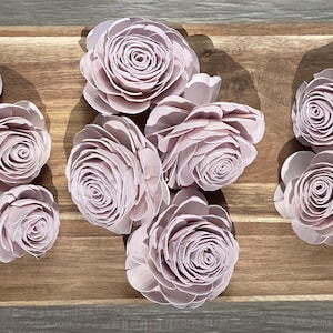 Sola Wood Flowers, Lavender, Wood Flowers, Crafting, DIY Crafts, Dyed Wood Flower Roses