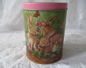 Osterdose, can, Easter, hare, animals, storage, Hasendose, can with Hare,