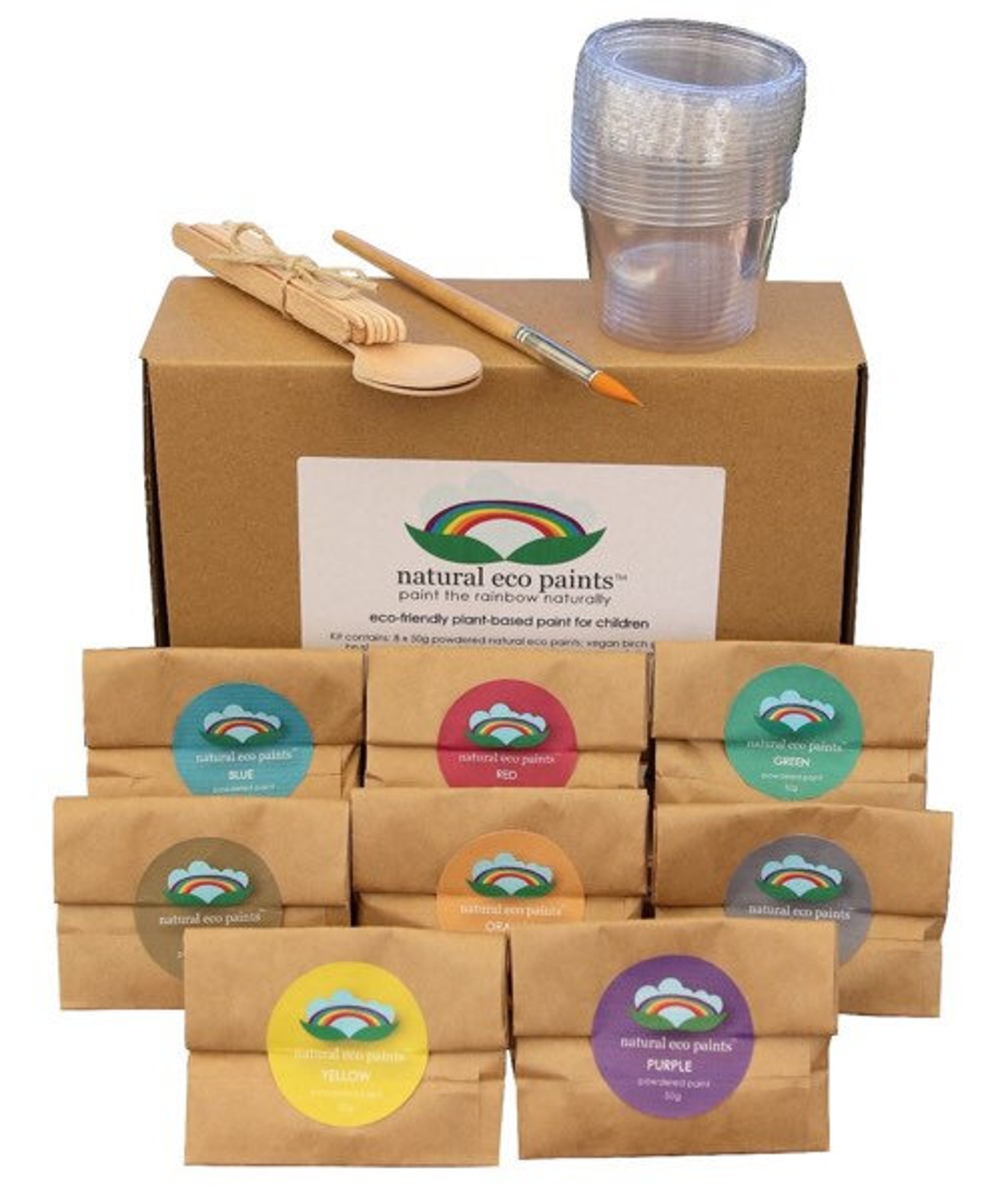 Natural eco paints ecofriendly plantbased paint kit for Etsy