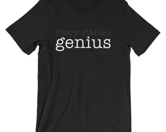 Very Stable) Genius Short-Sleeve Unisex T-Shirt
