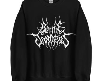 Sudadera de cuello redondo de Bernie Black Metal