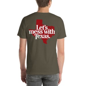 Let&#39;s Mess with Texas Short-Sleeve Unisex T-Shirt