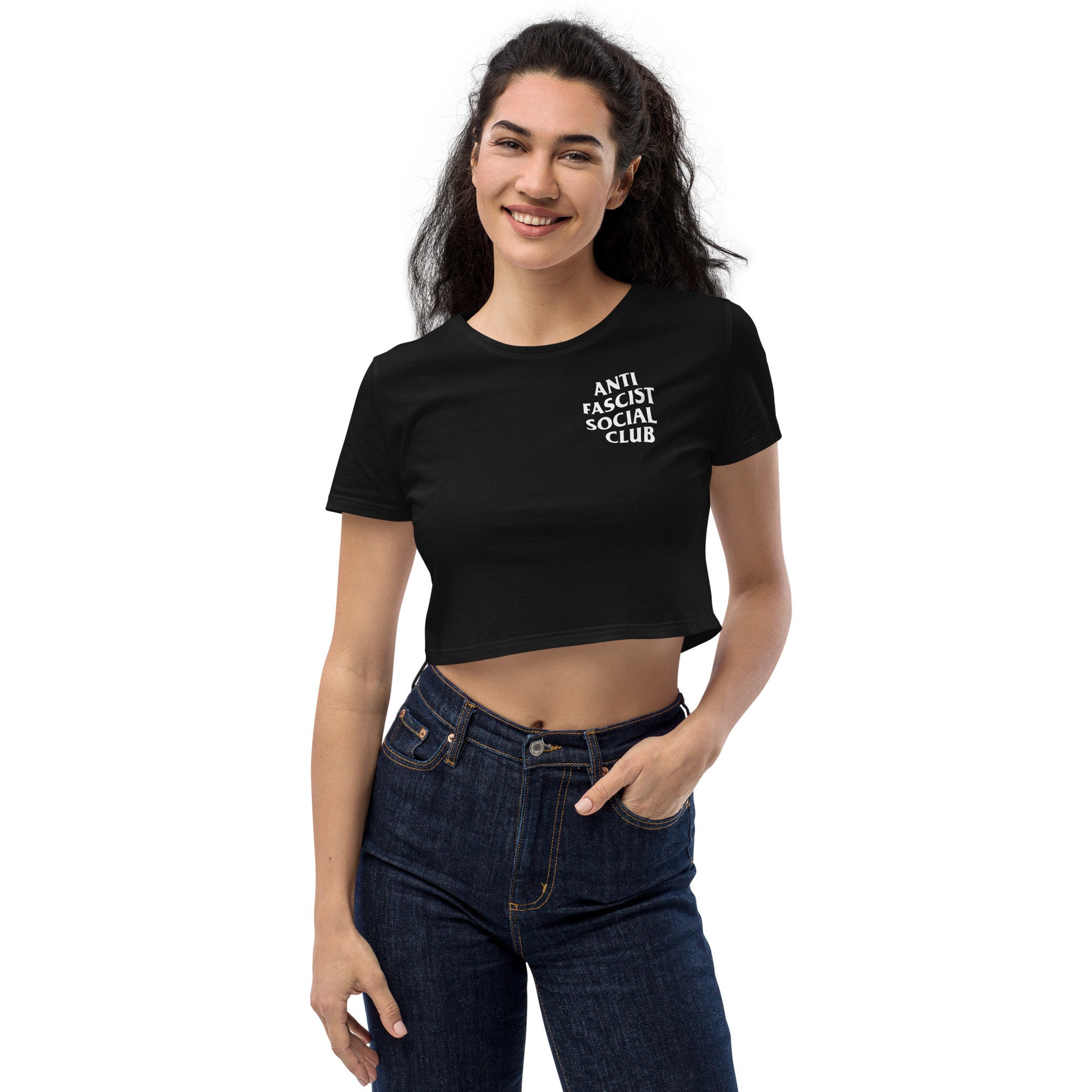 Anti social social cheap club crop top