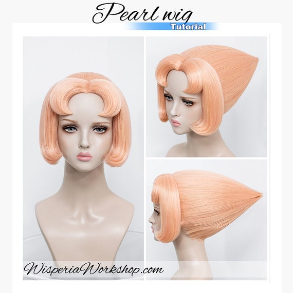pearl wig photo tutorial