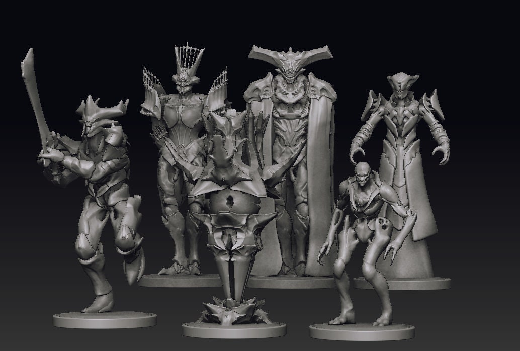 Destiny Hive Chess Set (.STL Files) - Etsy