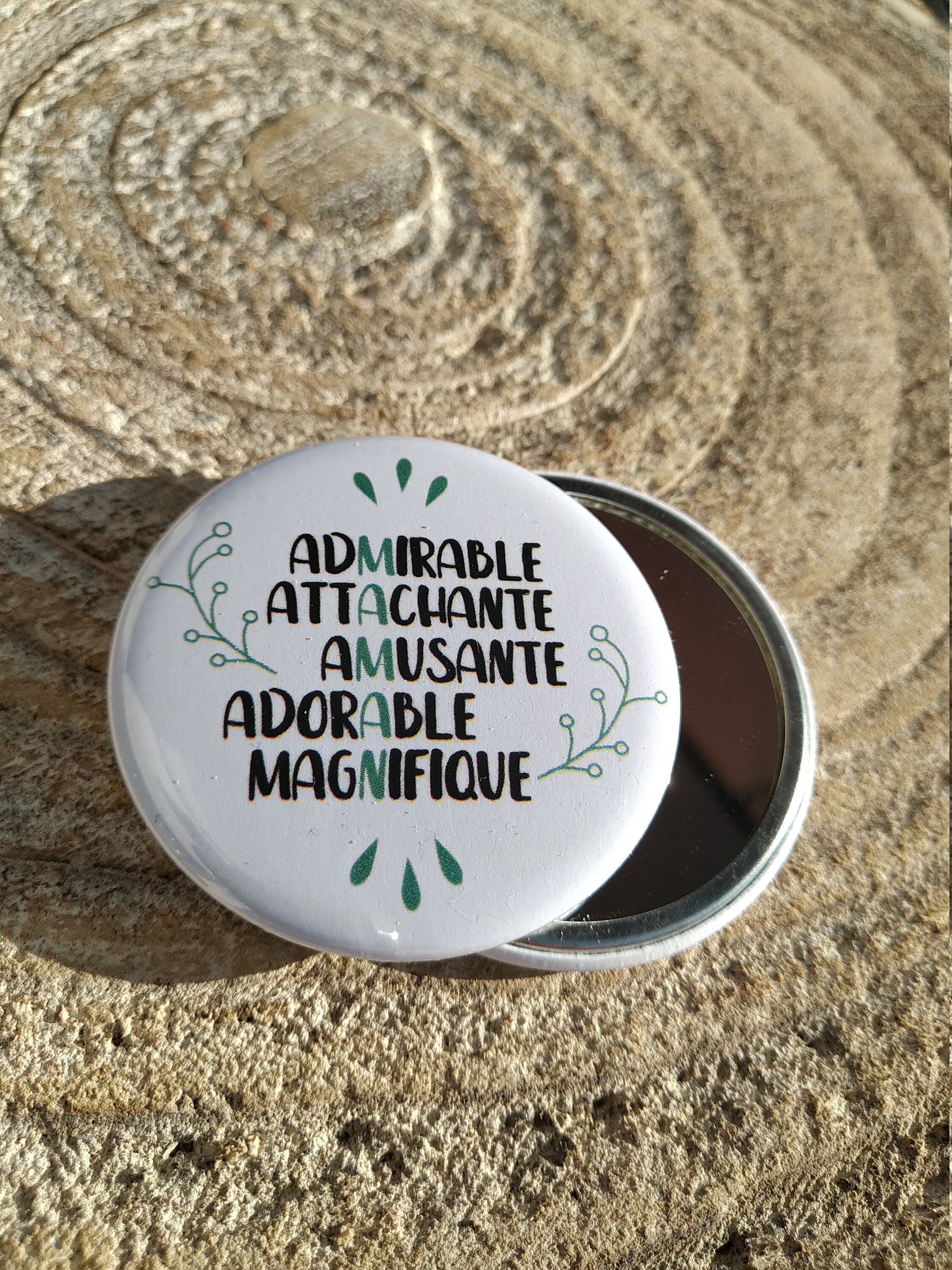 Miroir de Poche 56mm