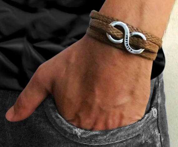 infinity bracelet men