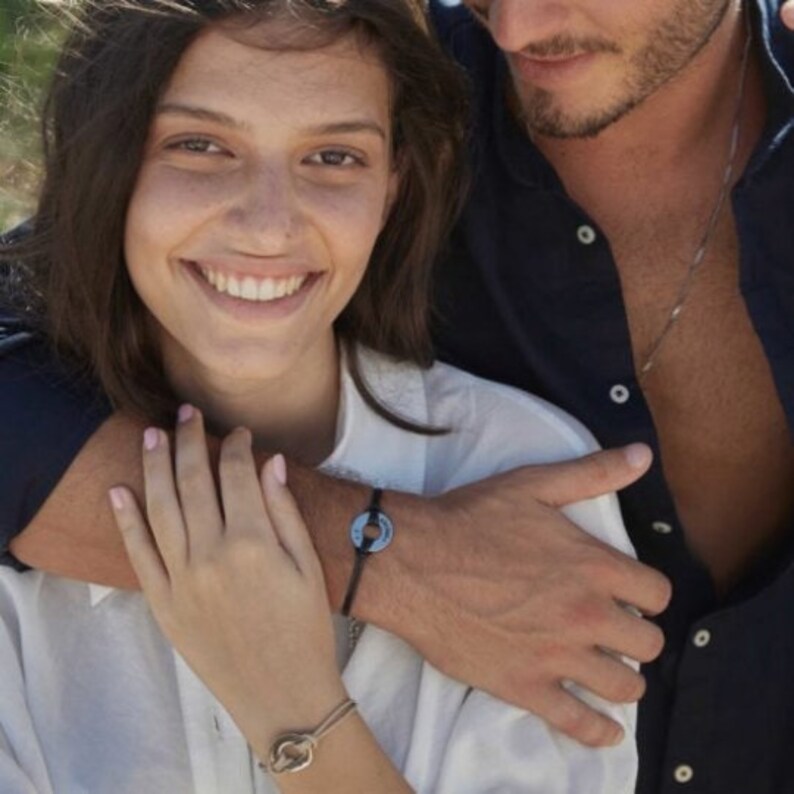 Personalized Matching Bracelets Couple Bracelets Anniversary Etsy