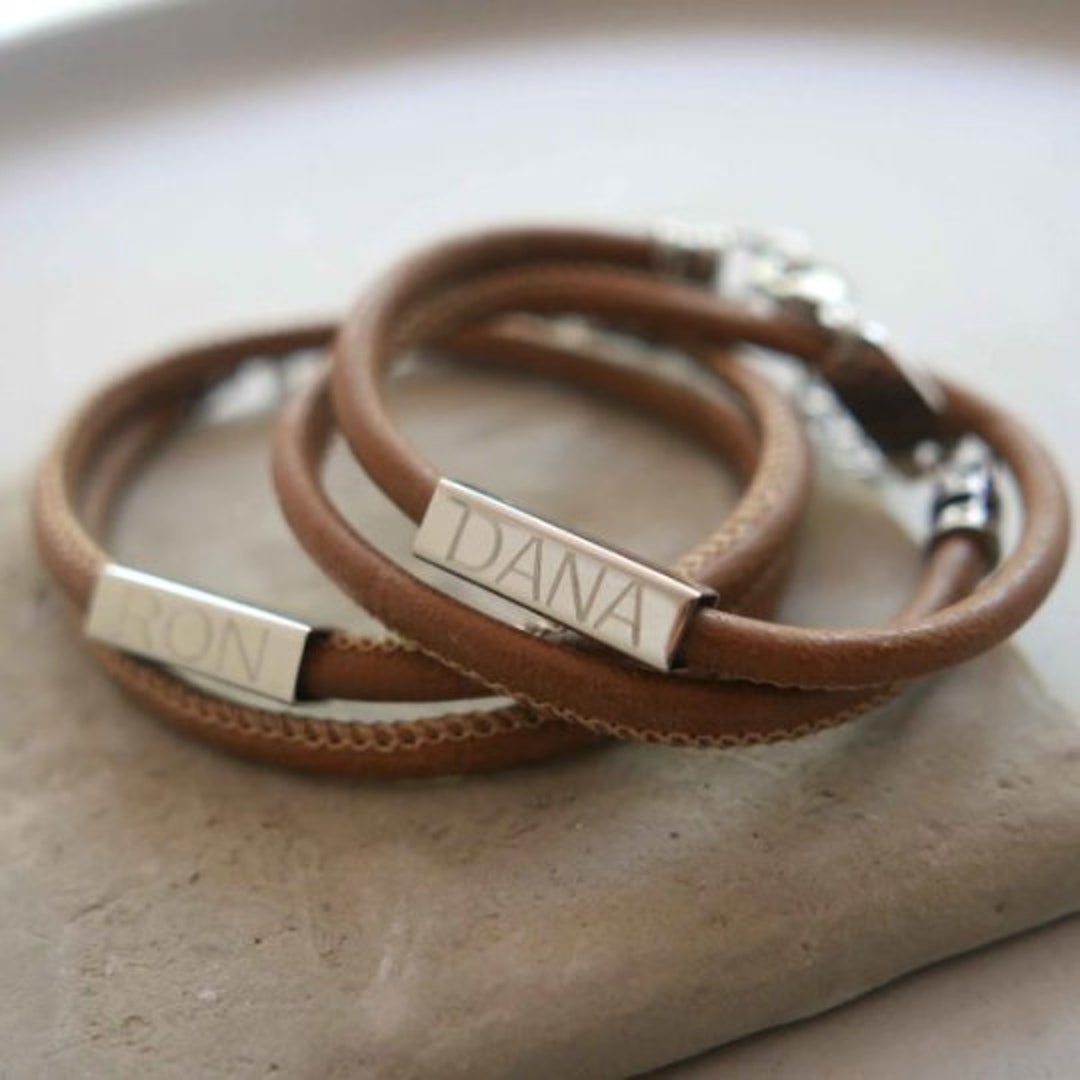 Christmas Gifts for Couple Personalized Bracelets for Couples - Etsy