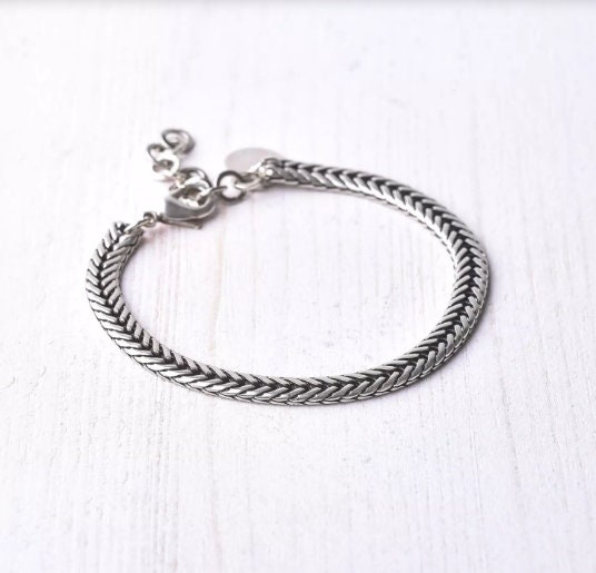 Men's Bracelet Men's Chain Bracelet Men's - Etsy