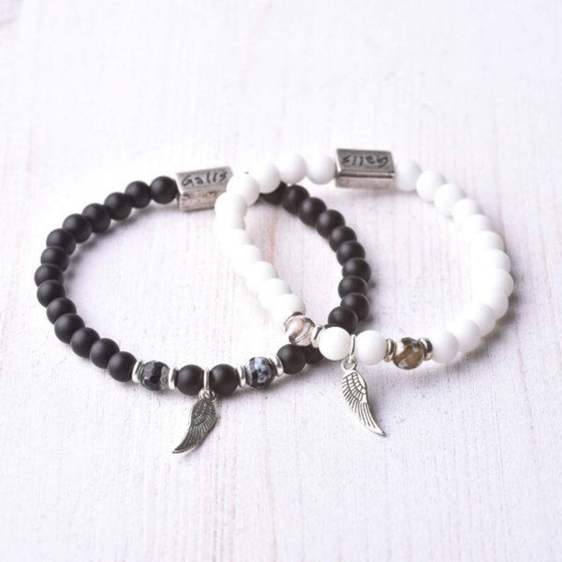 Couples Bracelets His and Hers Bracelet Matching Bracelets Etsy