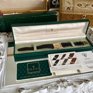Vintage GUCCI Watch Box / Case